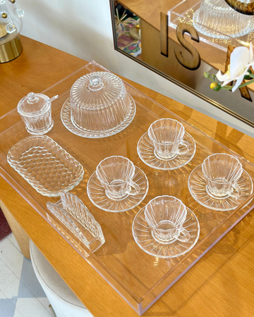 Conjunto de Chá Encanto Radial – 8 Peças